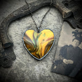 Large Surfite Heart Necklace