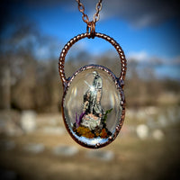 Oval Burial Plot Necklace A *Mockingbird Lane Exclusive*