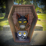 Bat Sitting on the Moon Wall Hang B