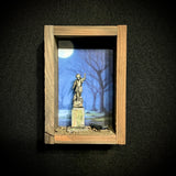 Memento Mortem Shadow Box Magnet/Wall Hang F
