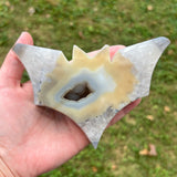 Druzy Agate Bat E