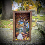 Memento Mortem Shadow Box Magnet/Wall Hang E