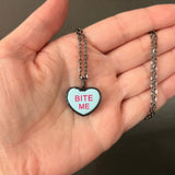 Conversation Stopper Heart Necklace E