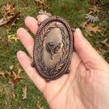 Fisk Faceplate Hand Painted 3 Inch Magnet