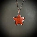 Red Jasper Star Necklace