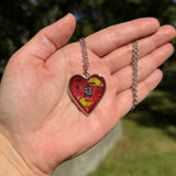 Zombie Hands Resin Necklace