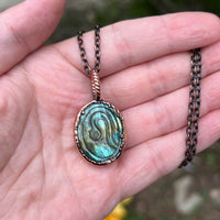 Leo Labradorite Necklace