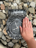 PREORDER: The Sad Hour Hand Painted Working Clock