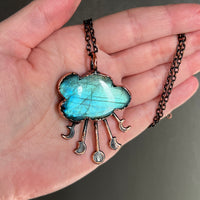 Labradorite Celestial Cloud Necklace