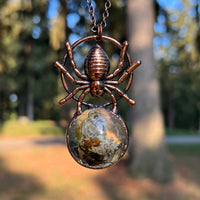 Spider Burial Plot Necklace *Mockingbird Lane Exclusive*