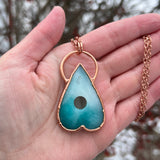 Amazonite Planchette Necklace