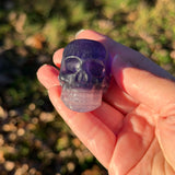 Fluorite Skull B