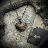 Labradorite Heart Necklace
