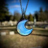 Opalite Moon Necklace