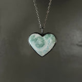 Larimar Heart Necklace