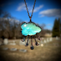 Labradorite Celestial Cloud Necklace