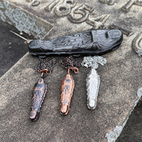 Small Fisk Coffin Necklace (2 inch) *Mockingbird Lane Exclusive*