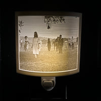 Night of the Living Dead Zombies Lithophane Night Light *Officially Licensed*