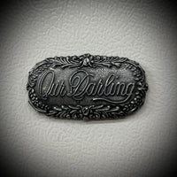 Our Darling Coffin Plaque Hand Painted Magnet B