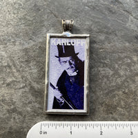 Boris Karloff Cigarette Card Necklace 2