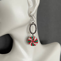 Peppermint Candy Earrings