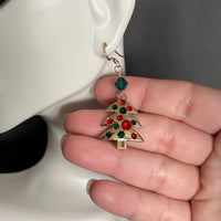 Christmas Tree Gold Filled Earrings