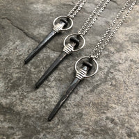 Coffin Nail Necklace