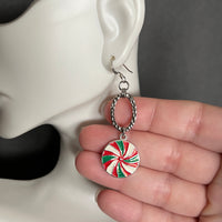 Peppermint Candy Earrings