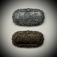 Our Darling Coffin Plaque Hand Painted Magnet B
