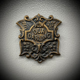 Our Darling Coffin Plaque Hand Painted Magnet A